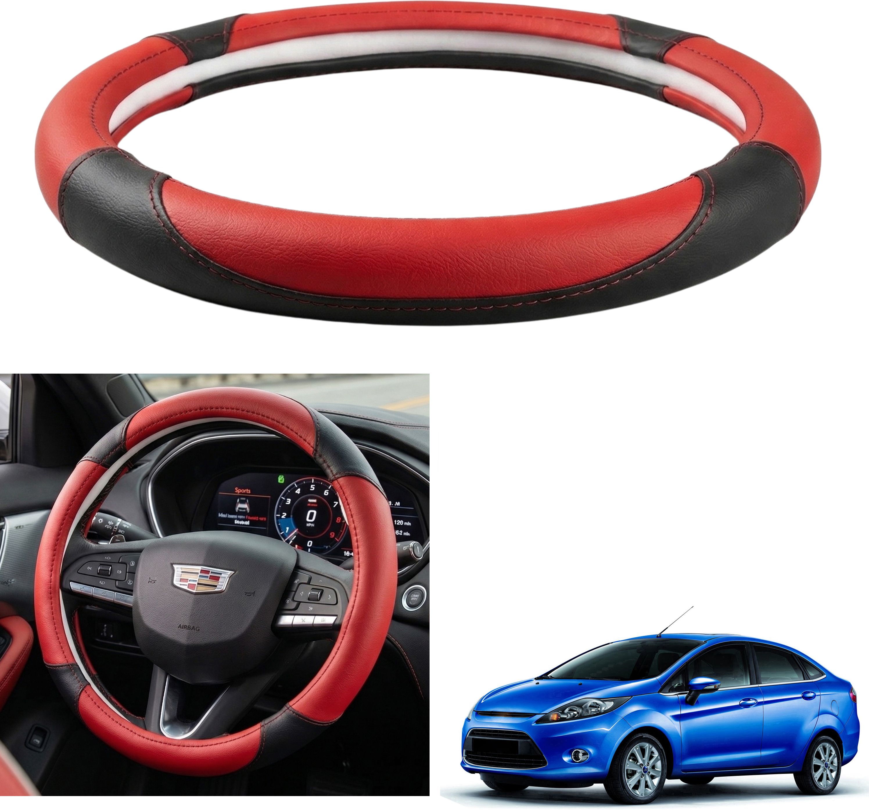 shivaay Steering Cover For Ford Fiesta-picture-17