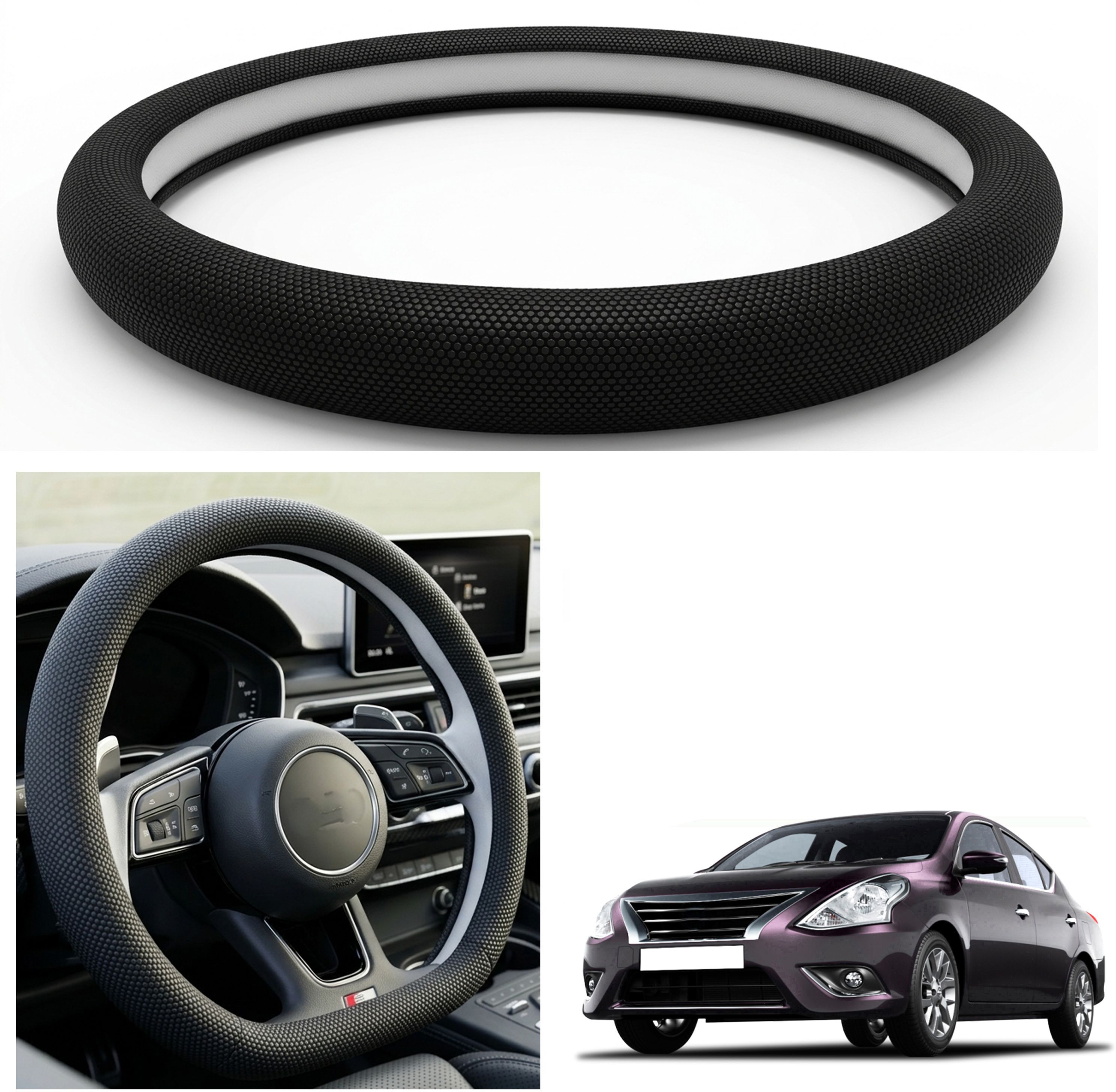 shivaay Steering Cover For Nissan Sunny-picture-20