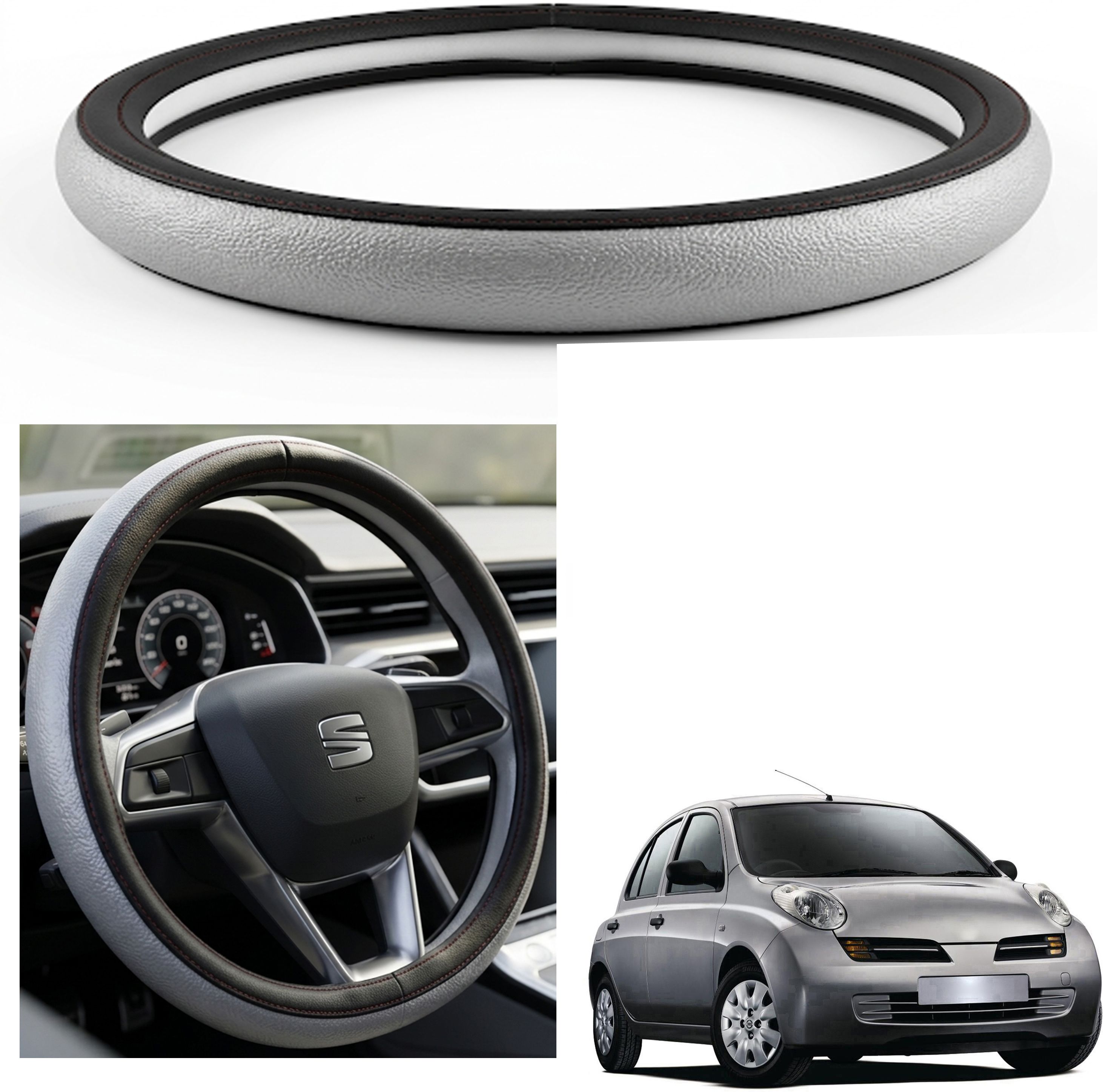 shivaay Steering Cover For Nissan Micra-picture-41