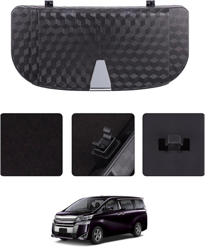 Black Sunglass Protective Holder For Car Dashboard Universal 287 Black Car Sunglass Clip Holder-image-23
