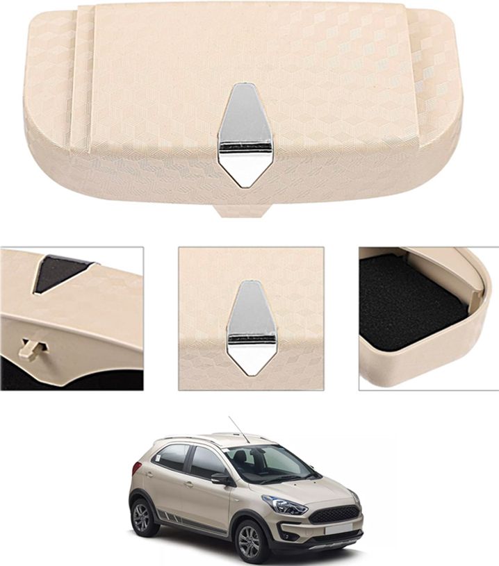 monolive Universal Beige New Stylist Multiuse Design Sunglass Holder For Car-112 White Car Sunglass Clip Holder-picture-17