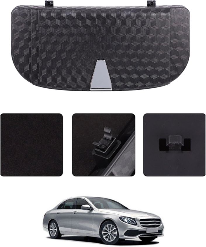 Black Sunglass Protective Holder For Car Dashboard Universal 79 Black Car Sunglass Clip Holder-image-37