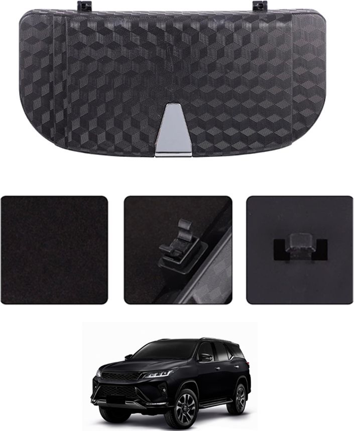 Black Sunglass Protective Holder For Car Dashboard Universal 108 Black Car Sunglass Clip Holder-image-25