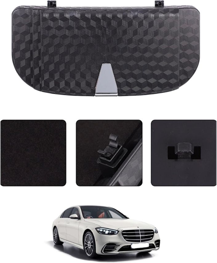 maties Car Multi-Use Black Sunglass Case With Interior Storage To Card Organizer 182 Black Car Sunglass Clip Holder-picture-30