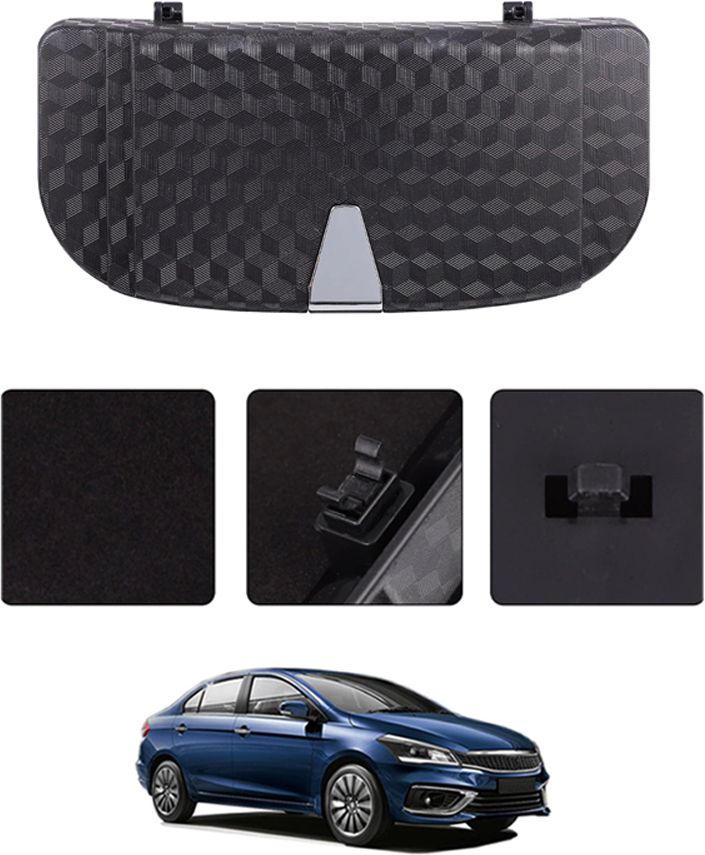 maties Car Multi-Use Black Sunglass Case With Interior Storage To Card Organizer 48 Black Car Sunglass Clip Holder-picture-22