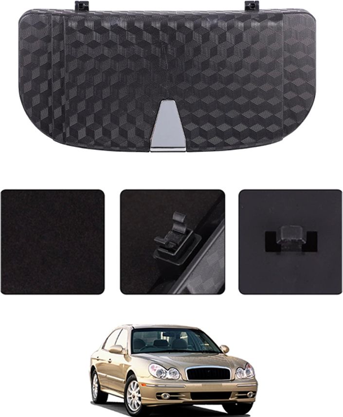 monolive Universal Black New Stylist Multiuse Design Sunglass Holder For Car-245 Black Car Sunglass Clip Holder-picture-10