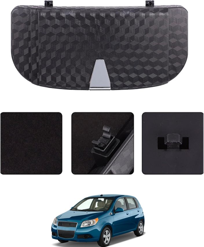 Black Sunglass Protective Holder For Car Dashboard Universal 28 Black Car Sunglass Clip Holder-image-9