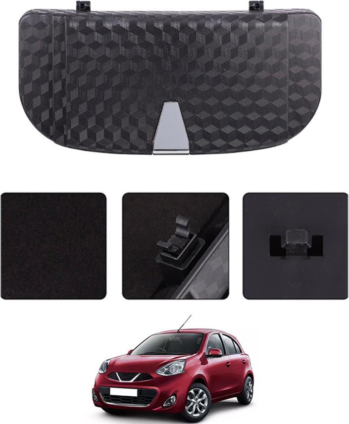 maties Car Multi-Use Black Sunglass Case With Interior Storage To Card Organizer 152 Black Car Sunglass Clip Holder-picture-41