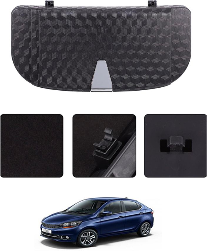Multi-Used Car Sunglass Case With Interior Storage To Card Organizer 226 Black Car Sunglass Clip Holder-image-28