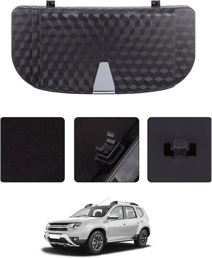 Black Sunglass Protective Holder For Car Dashboard Universal 77 Black Car Sunglass Clip Holder-image-10