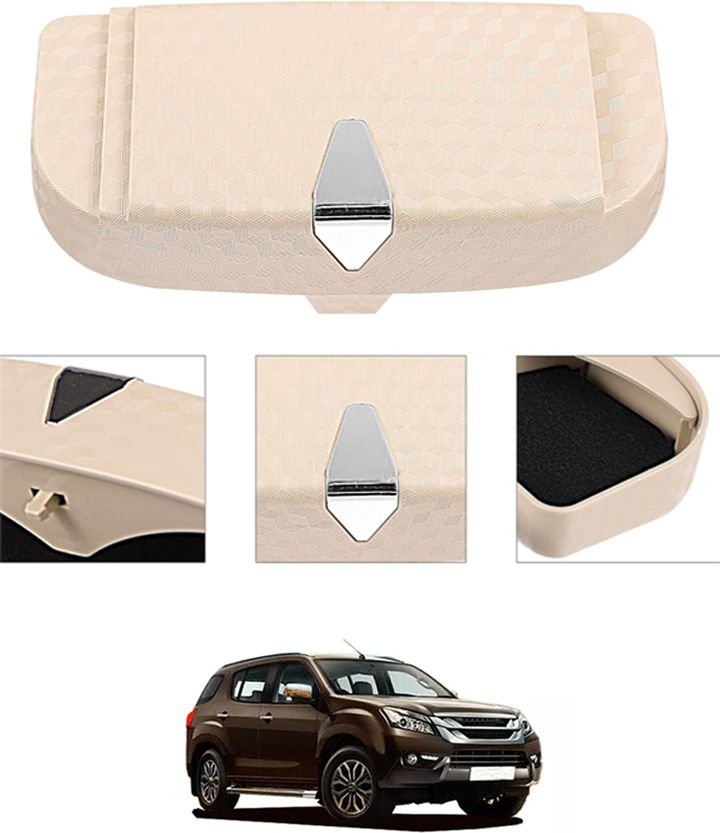 monolive Universal Beige New Stylist Multiuse Design Sunglass Holder For Car-189 White Car Sunglass Clip Holder-picture-24