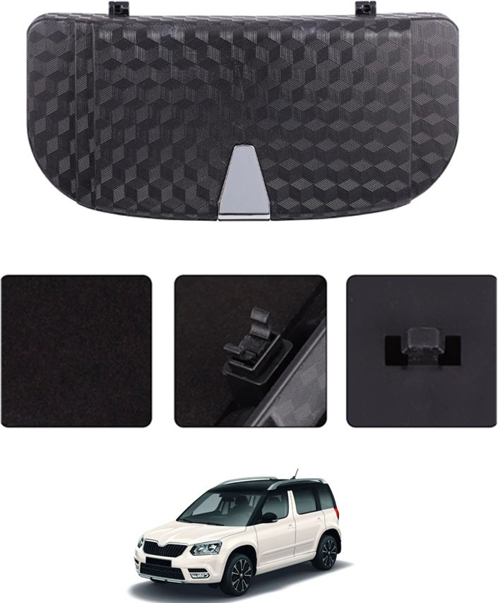 abjd Black Sunglass Holder with Card Storage and Magnetic Closure Car Sun Visor-272 Black Car Sunglass Clip Holder-picture-25