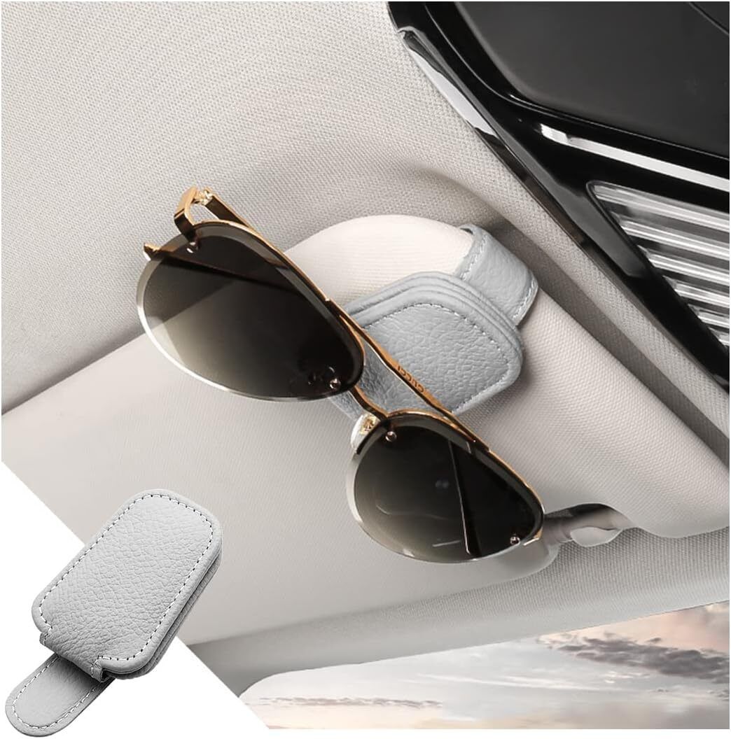 dreamenterprise 145 Grey Car Sunglass Clip Holder-picture-5
