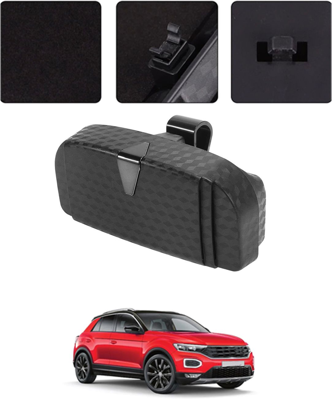 ayw Universal New Black Colour Multipurpose Sunglass Holder For Car-279 Black Car Sunglass Clip Holder-picture-17