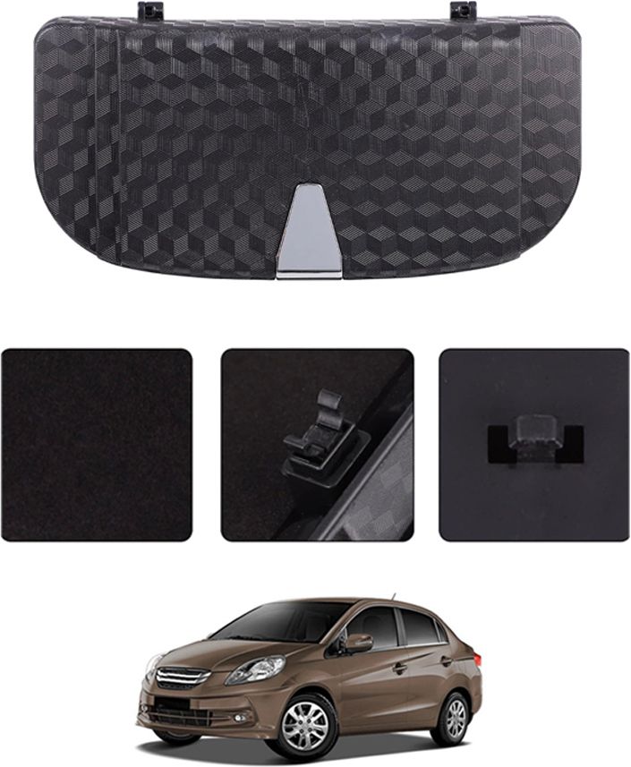 maties Car Multi-Use Black Sunglass Case With Interior Storage To Card Organizer 16 Black Car Sunglass Clip Holder-picture-43