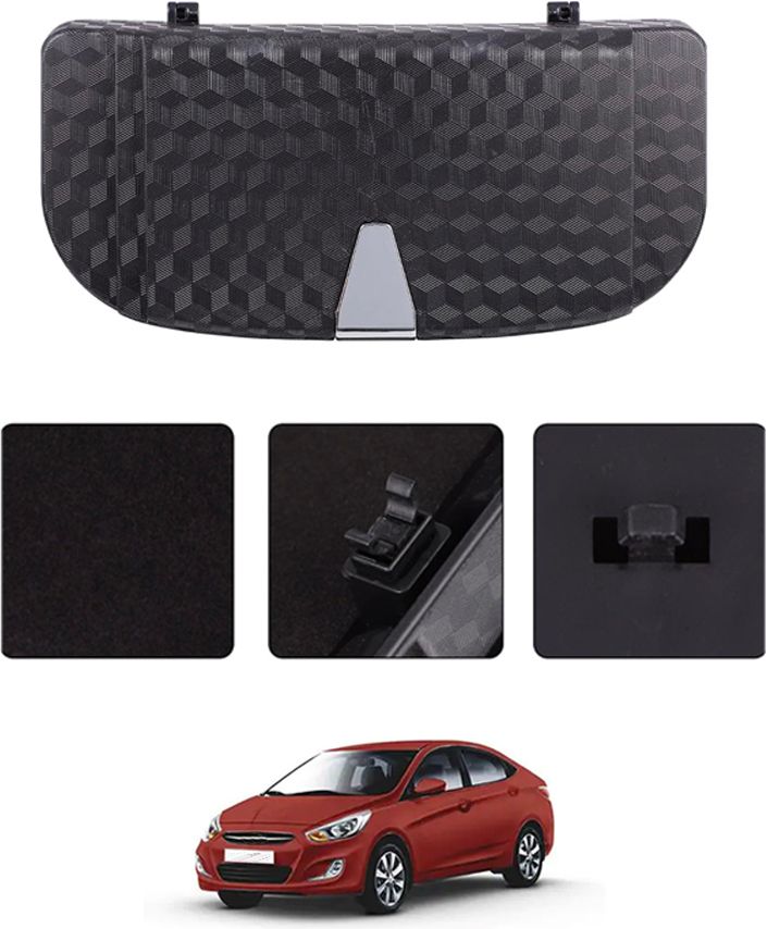 maties Car Multi-Use Black Sunglass Case With Interior Storage To Card Organizer 242 Black Car Sunglass Clip Holder-picture-23