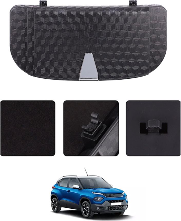 maties Car Multi-Use Black Sunglass Case With Interior Storage To Card Organizer 173 Black Car Sunglass Clip Holder-picture-49