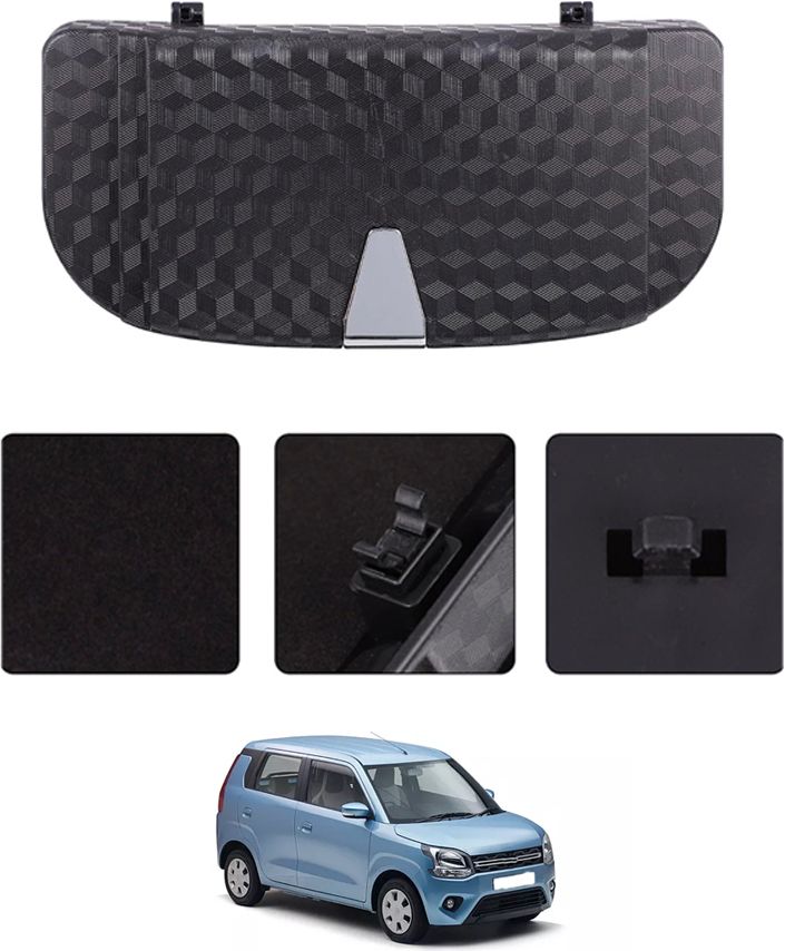 maties Car Multi-Use Black Sunglass Case With Interior Storage To Card Organizer 252 Black Car Sunglass Clip Holder-picture-36