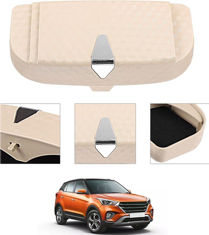 ayw Beige High Quality Sunglass Holder Attach with Sun Visor Easy to Install-149 Brown Car Sunglass Clip Holder-picture-21