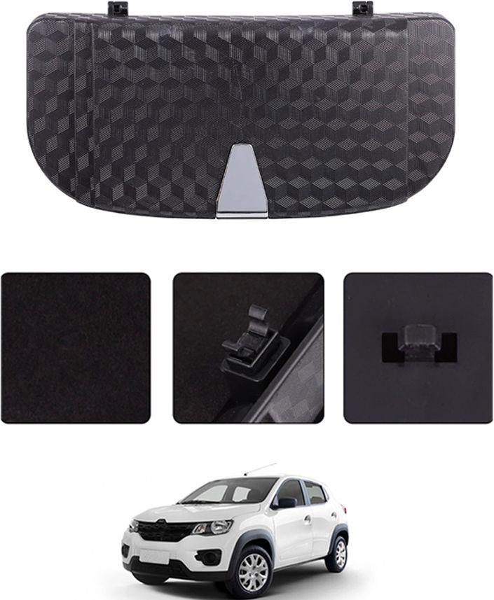 maties Car Multi-Use Black Sunglass Case With Interior Storage To Card Organizer 138 Black Car Sunglass Clip Holder-picture-2