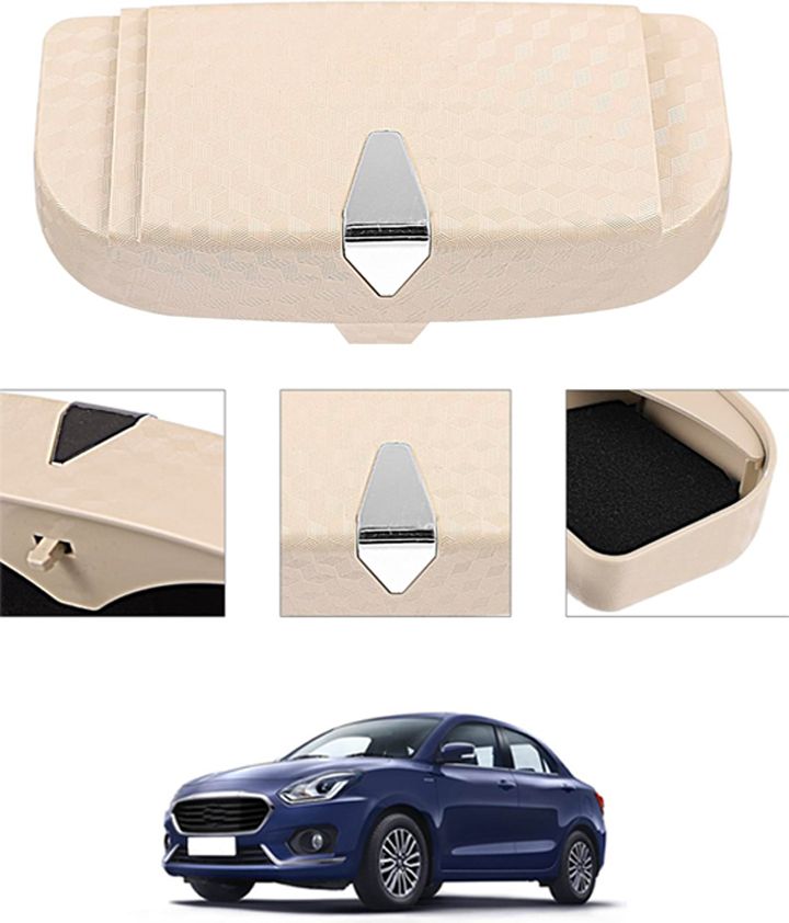 ayw Easy to Install/High Quality Beige Sunglass Holder Attach With Sun Visor-38 Brown Car Sunglass Clip Holder-picture-36