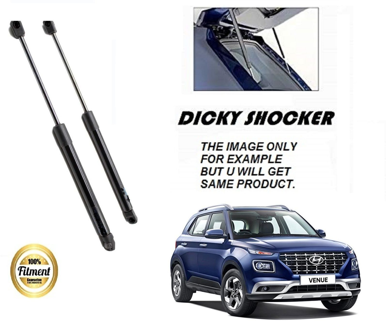 autoclean Dicky Shocker For Hyundai Venue (2 Pec RH + LH ) Car Suspension Strut-picture-44