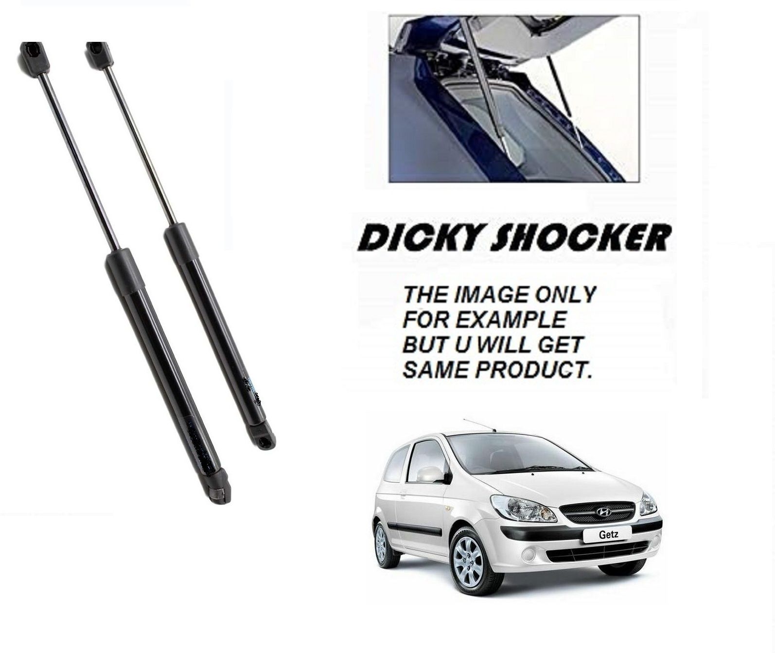 autoclean Dicky Shocker For Hyundai Getz (2 Pec RH + LH ) Car Suspension Strut-picture-49