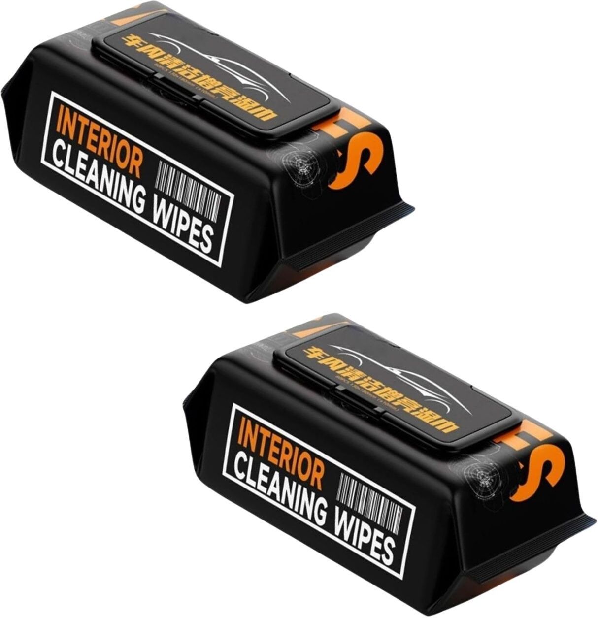 p-plus international Car Cleaning Wipes, Multipurpose Vehicle Interior Surface Wipes, Cleaning Cloth Vehicle Tissue Dispenser-picture-14