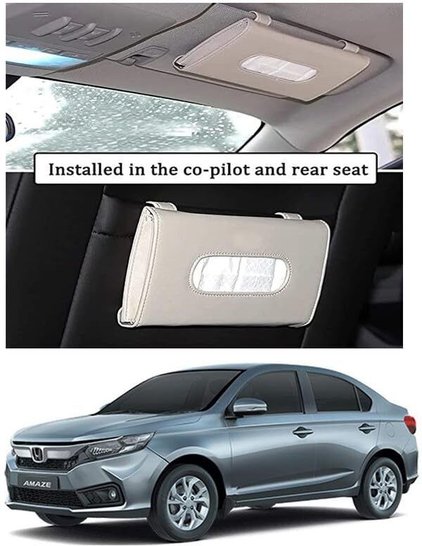 enmora Car Tissue Holder, Sun Visor Napkin Holder, Car Visor Tissue X2 Vehicle Tissue Dispenser-picture-33