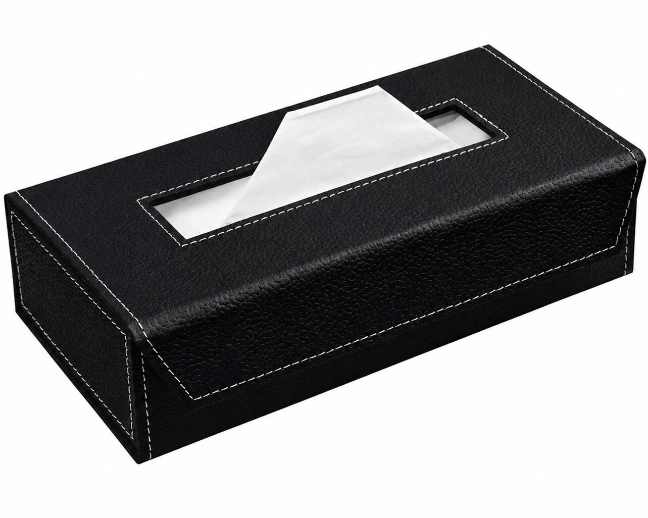 Tissue Box Holder for Car, Home & Office | Premium Leather Tissue Holder Vehicle Tissue Dispenser-image-13