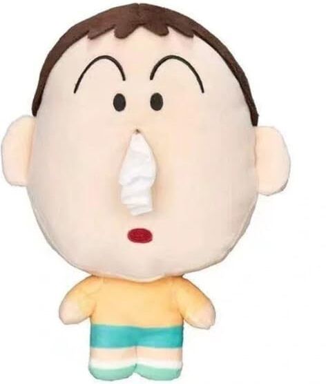 TissueBoxCover-White Vehicle Tissue Dispenser