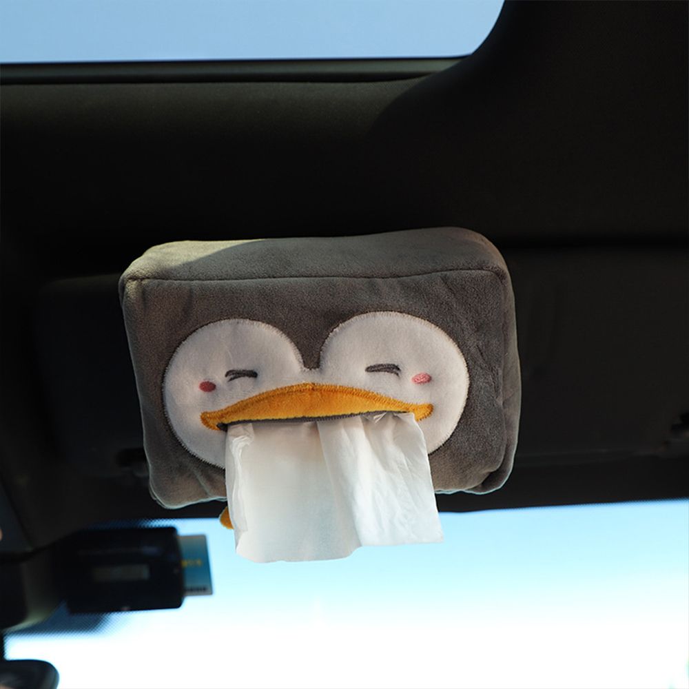 pivdo Car Seat Organizer with Animal Face Car Tissue Paper Holder & Storage Box Vehicle Tissue Dispenser-picture-20