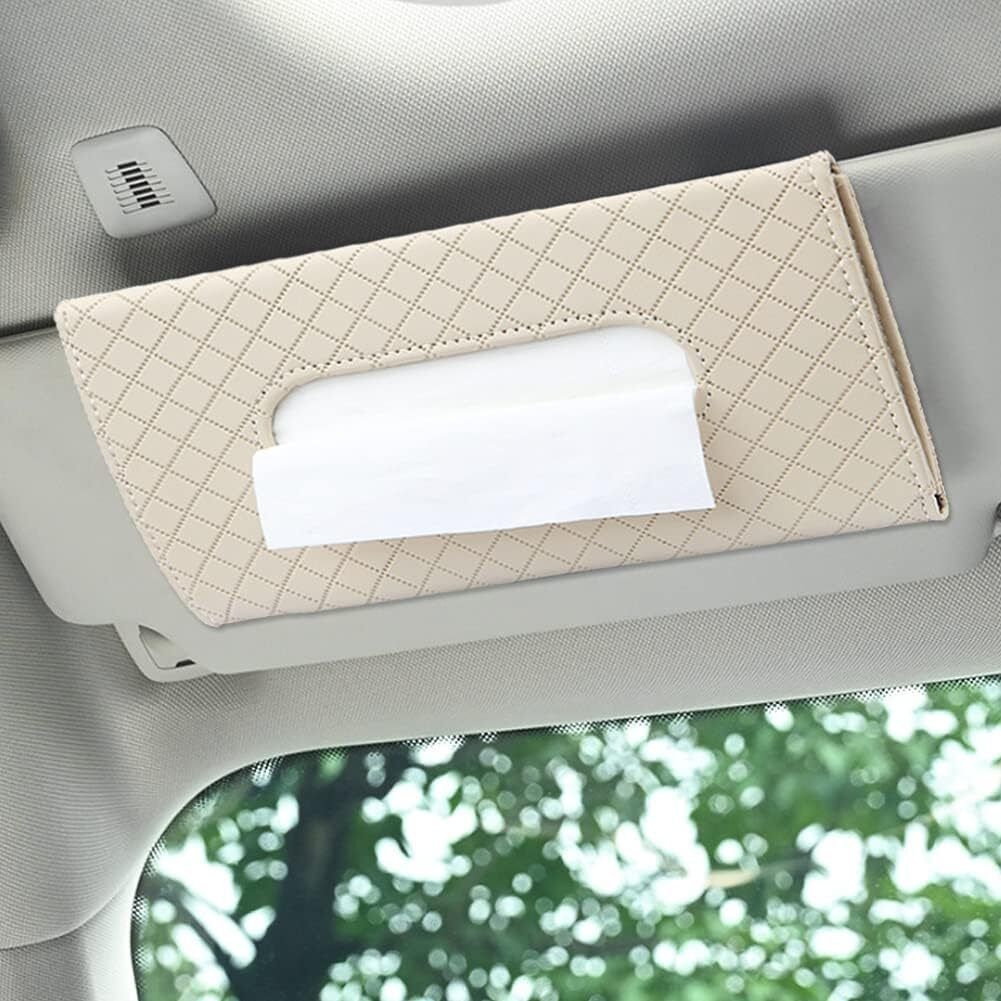 burmy Car Tissue Holder with Tissue, Sun Visor Tissue Holder Vehicle Tissue Dispenser-picture-21