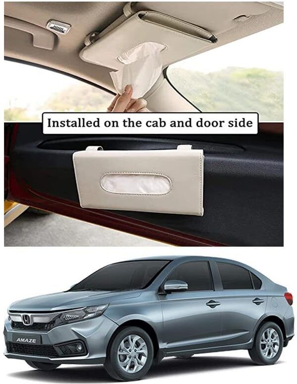 techel Car Tissue Holder, Sun Visor Napkin Holder, Car Visor Tissue X3 Vehicle Tissue Dispenser-picture-28