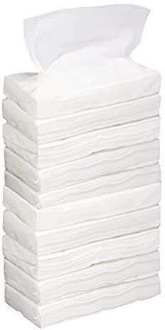 Car Tissue Paper Clean Flat Pack Refiller for Sun Shade Wipe Holder Vehicle Tissue Dispenser