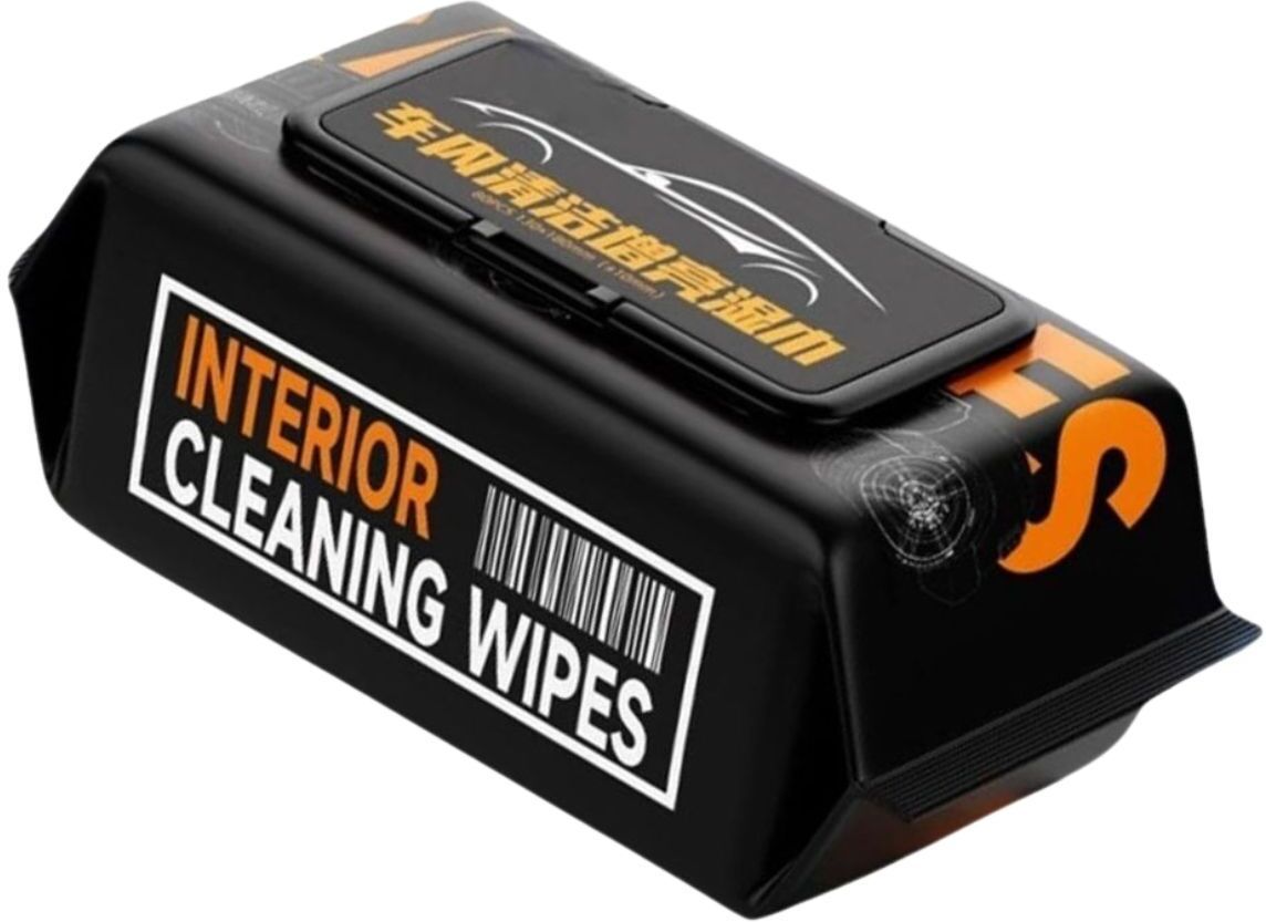Car Protectant Wipes, Car Interior Cleaning Wipes for Cars, Trucks & Motorcycle Vehicle Tissue Dispenser-image-18