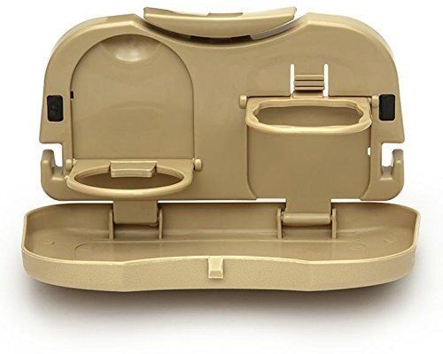 foldable plastic car travel for cup holder organizer mini car dining table cup holder tray table