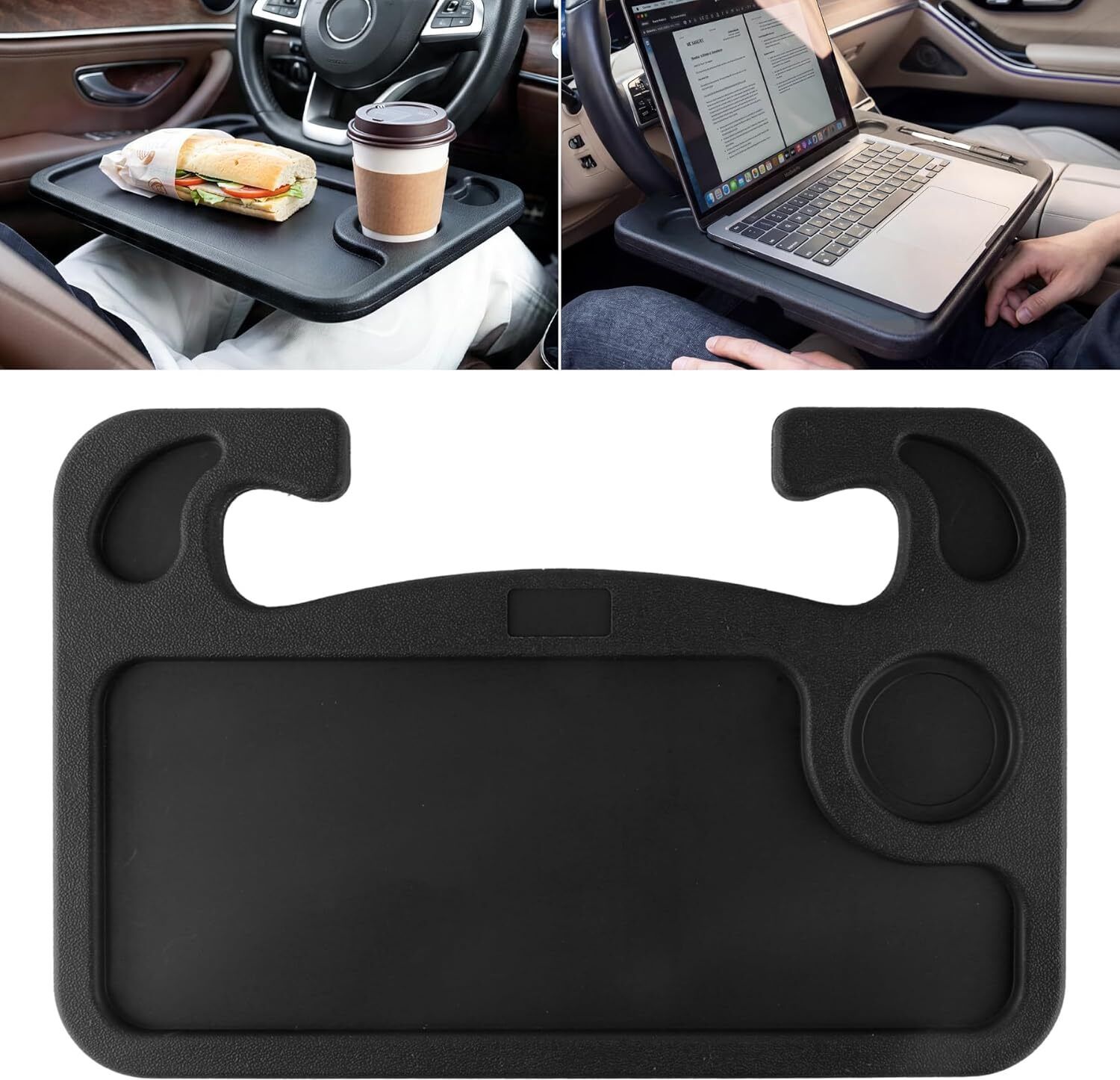 hp nest Multi-Functional Portable Foldable Car Seat Tray Cup Holder Tray Table-picture-9
