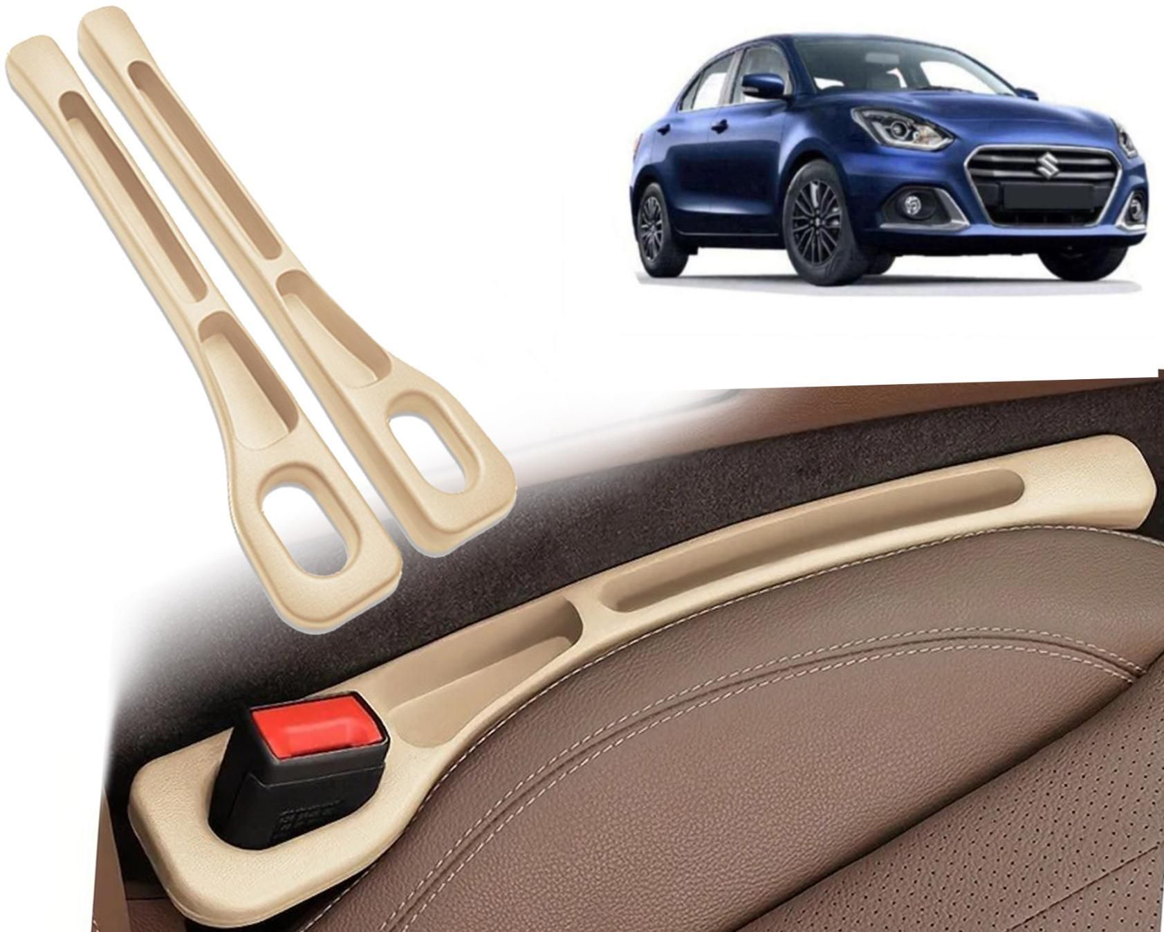 BGG254 2 Pcs Light Weight Car Seat Gap Filler (New storage slot)Swift Dzire 2020 Trunk Organizer-image-25