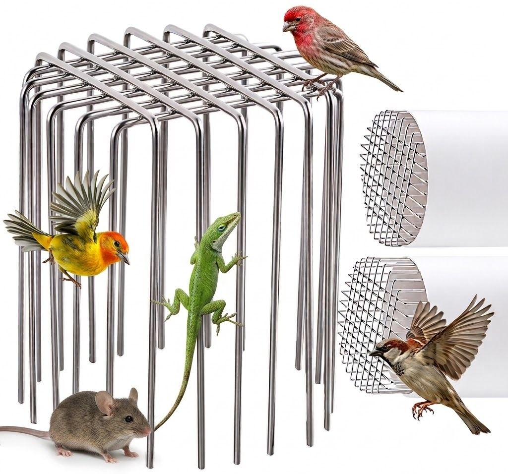 kruniq Anti-Rat Design Pipe Guard for Prevents Clogs & Rodent Entry Ideal for Kitchen Trunk Organizer-picture-12