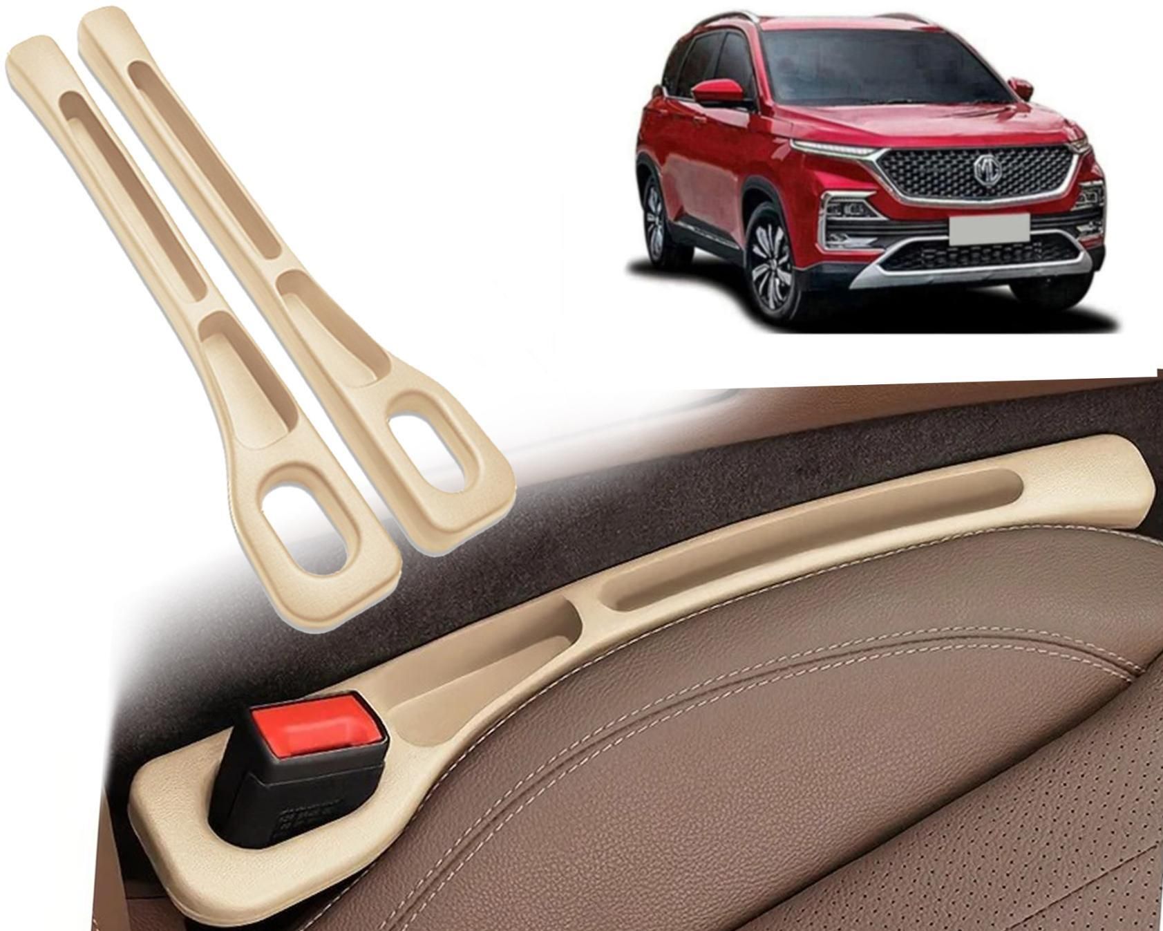 BGG311 2 Pcs Light Weight Car Seat Gap Filler (New storage slot)MG Hector Trunk Organizer-image-26