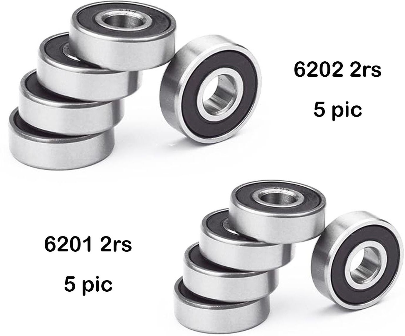6201 AND 6202 2RS FAN BALL BEARING (5 SET) Ceiling Fan-image-19