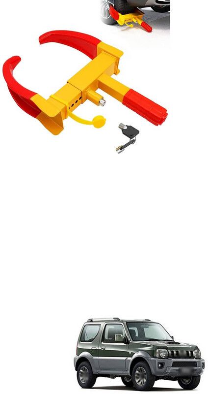 car wheel tyre lock clamp heavy duty anti theft protective for jim-ny wheel lock