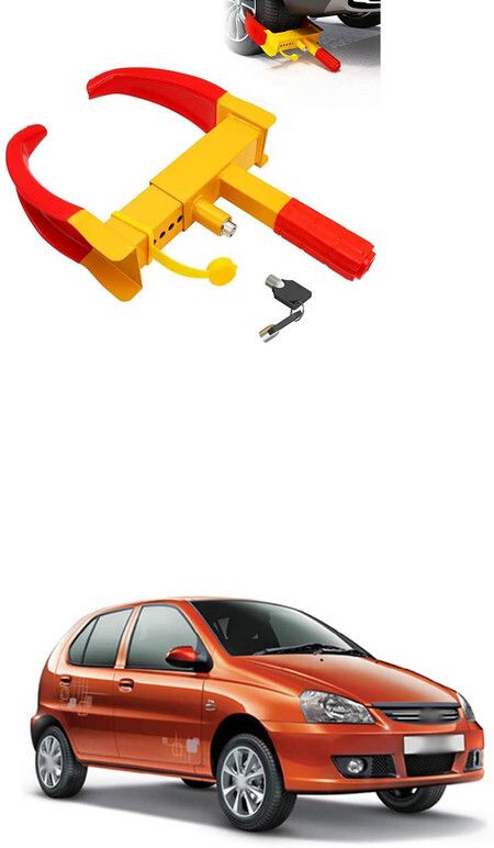 car wheel tyre lock clamp heavy duty anti theft protective for ind-ica ev2 wheel lock