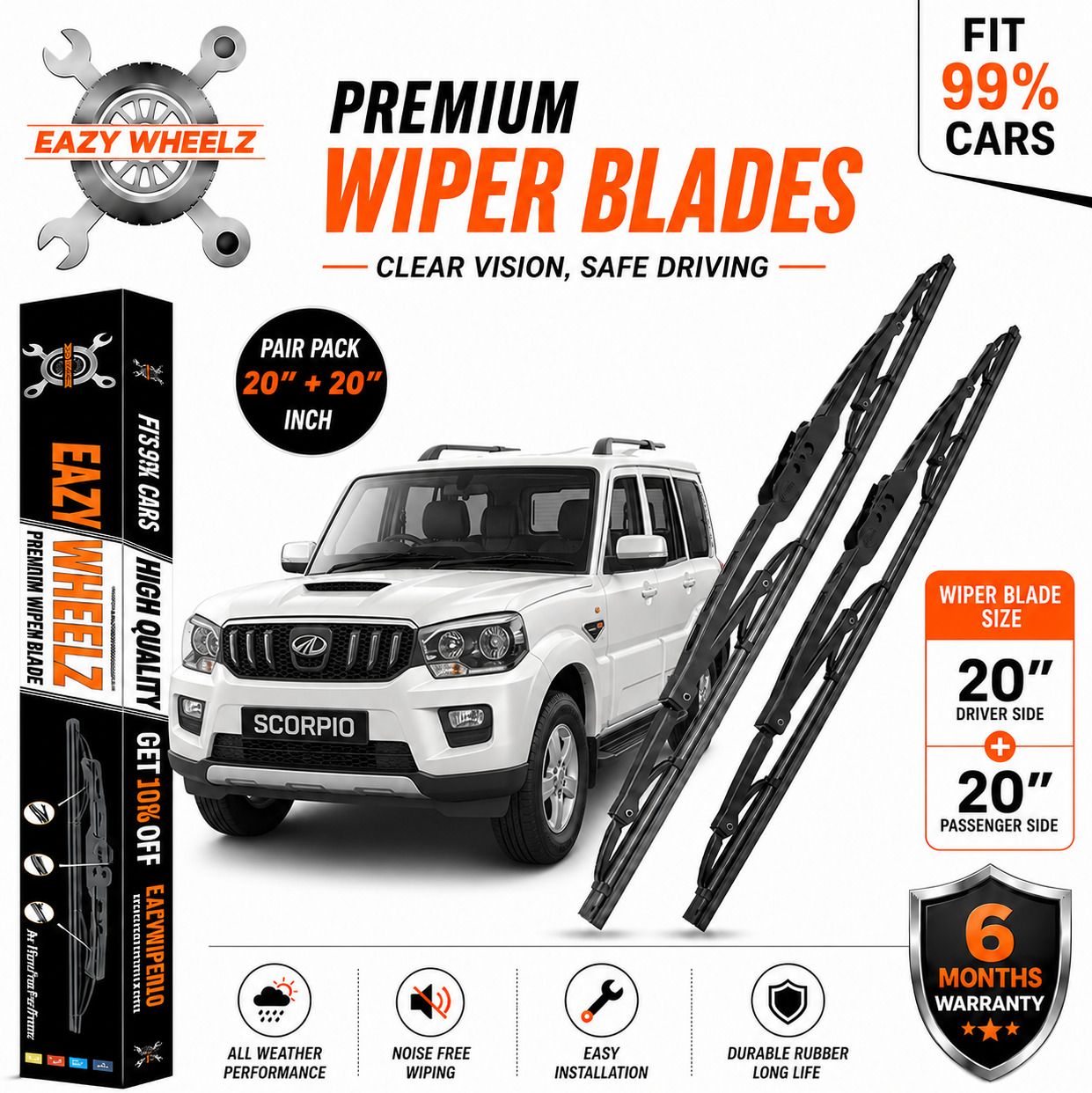 Windshield Wiper For MAHINDRA Scorpio-image-7