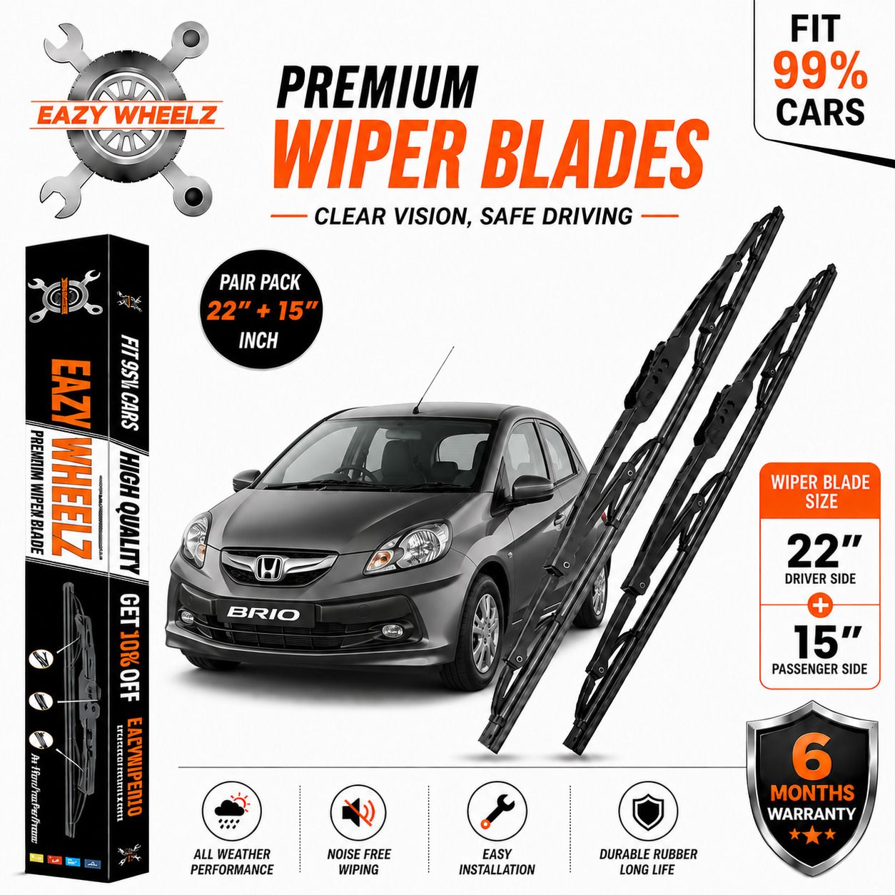 eazy wheelz Windshield Wiper For Honda Brio-picture-16