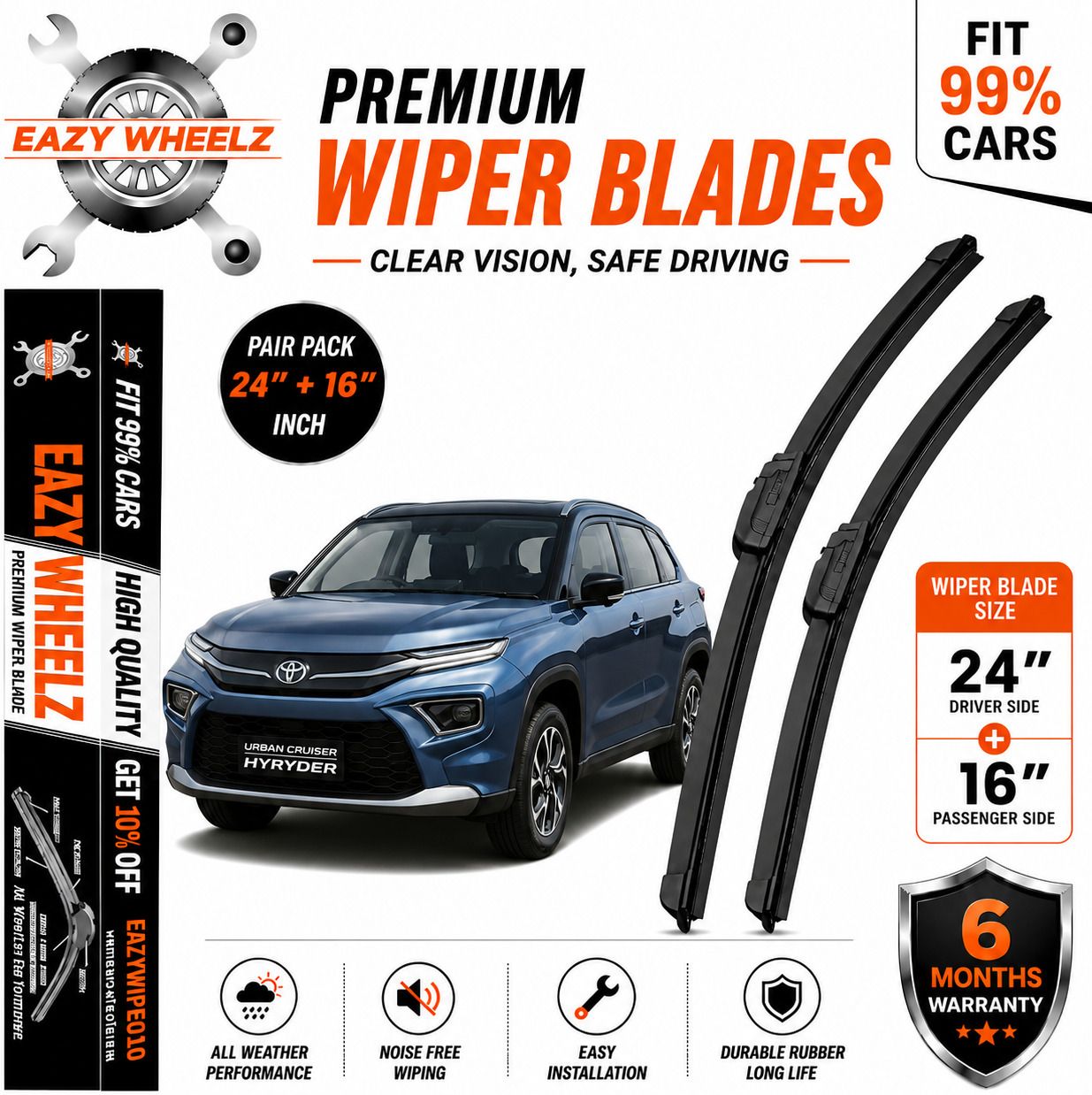 Windshield Wiper For Toyota Urban Cruiser Hyryder-image-25