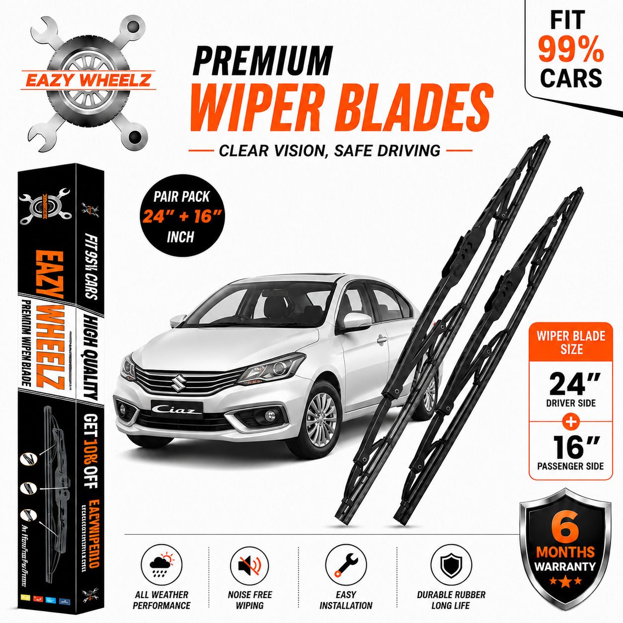 Windshield Wiper For Maruti Suzuki Ciaz-image-9
