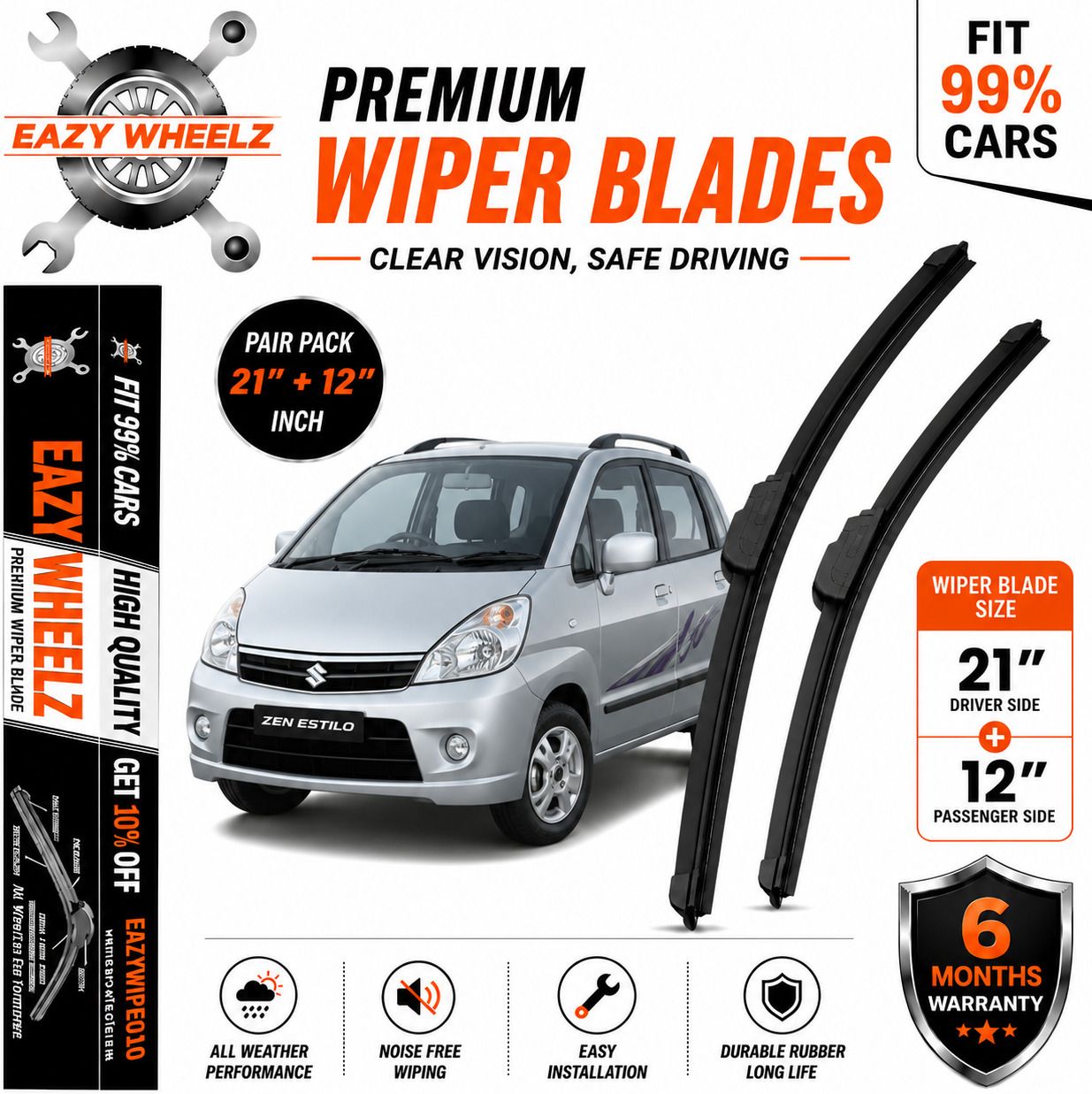 Windshield Wiper For Maruti Zen Estilo-image-14