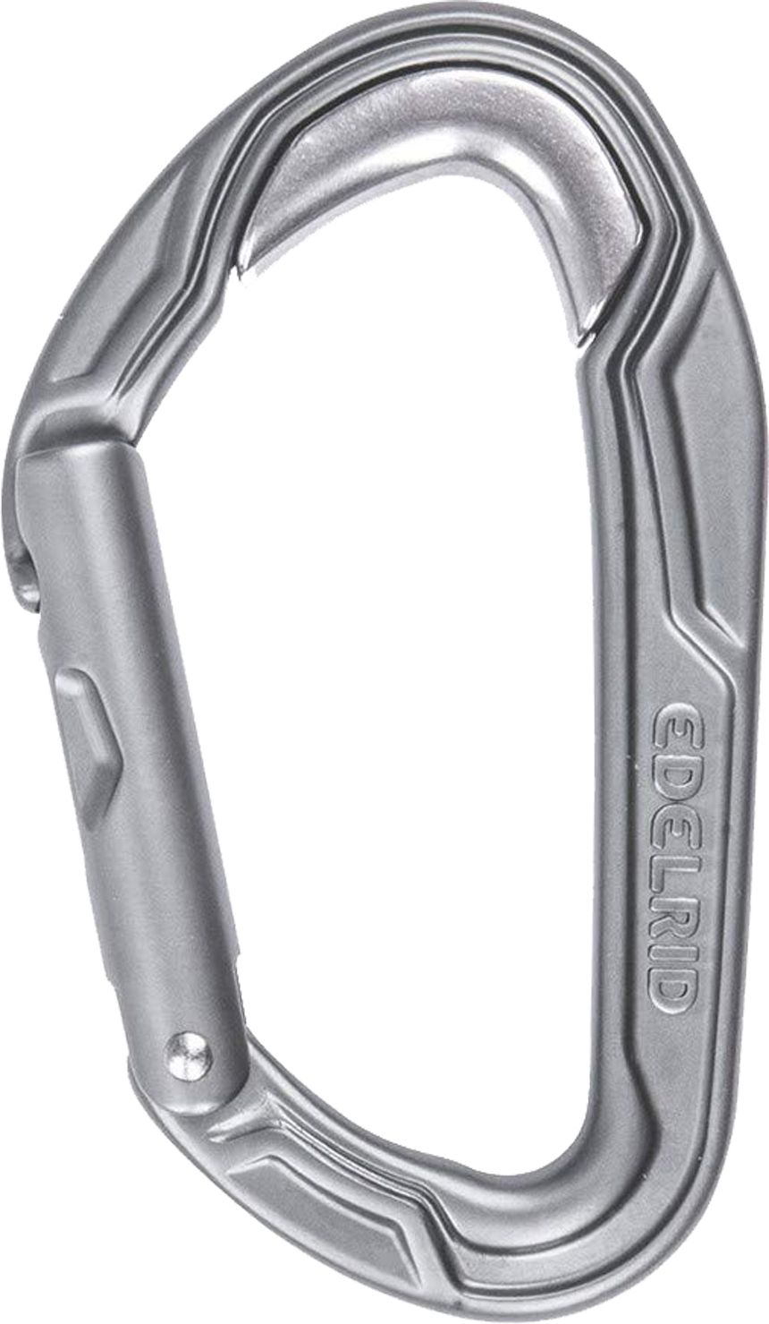 edelrid Bulletproof Straight - Slate Locking Carabiner-picture-4